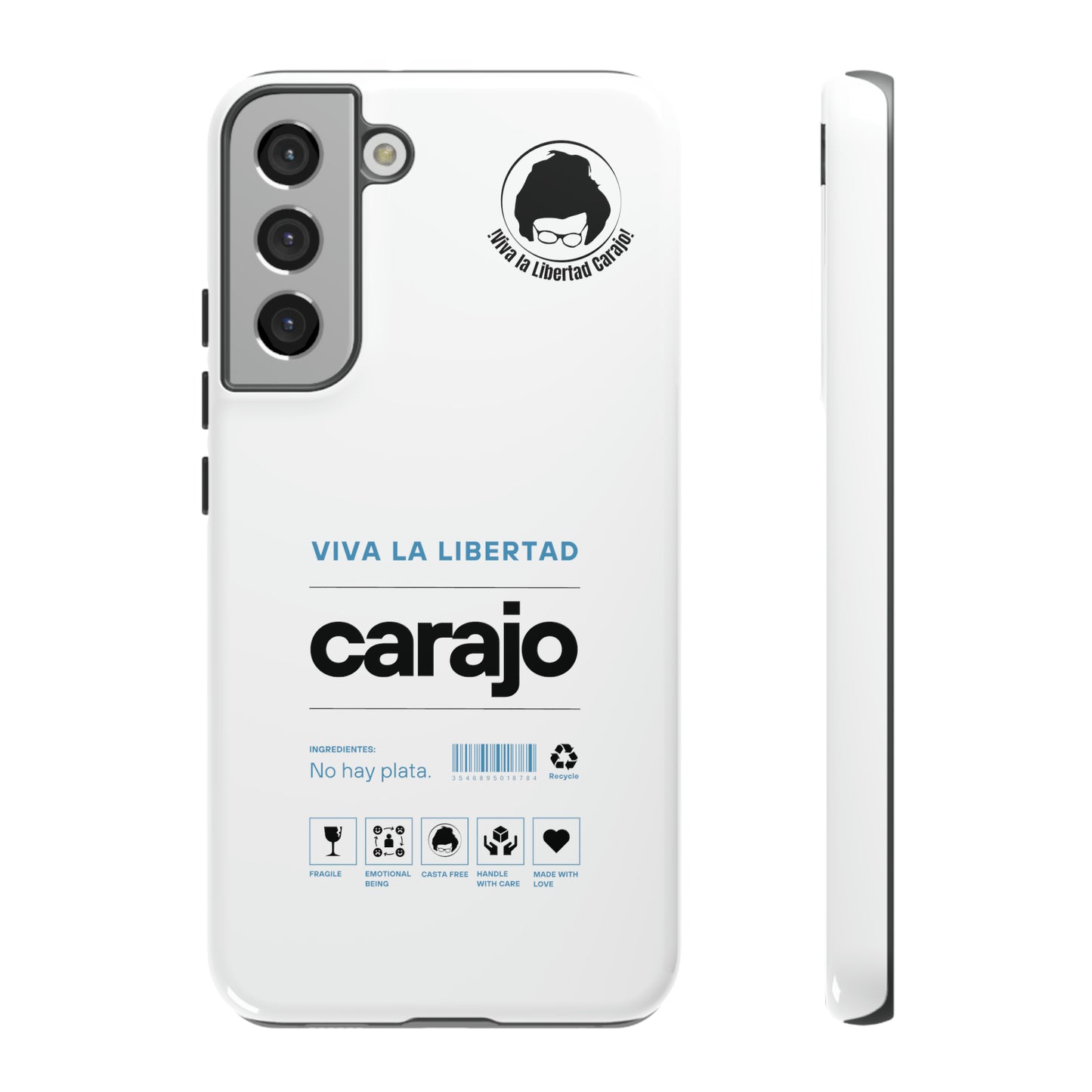 Phone cases - Ingrendientes: No hay plata