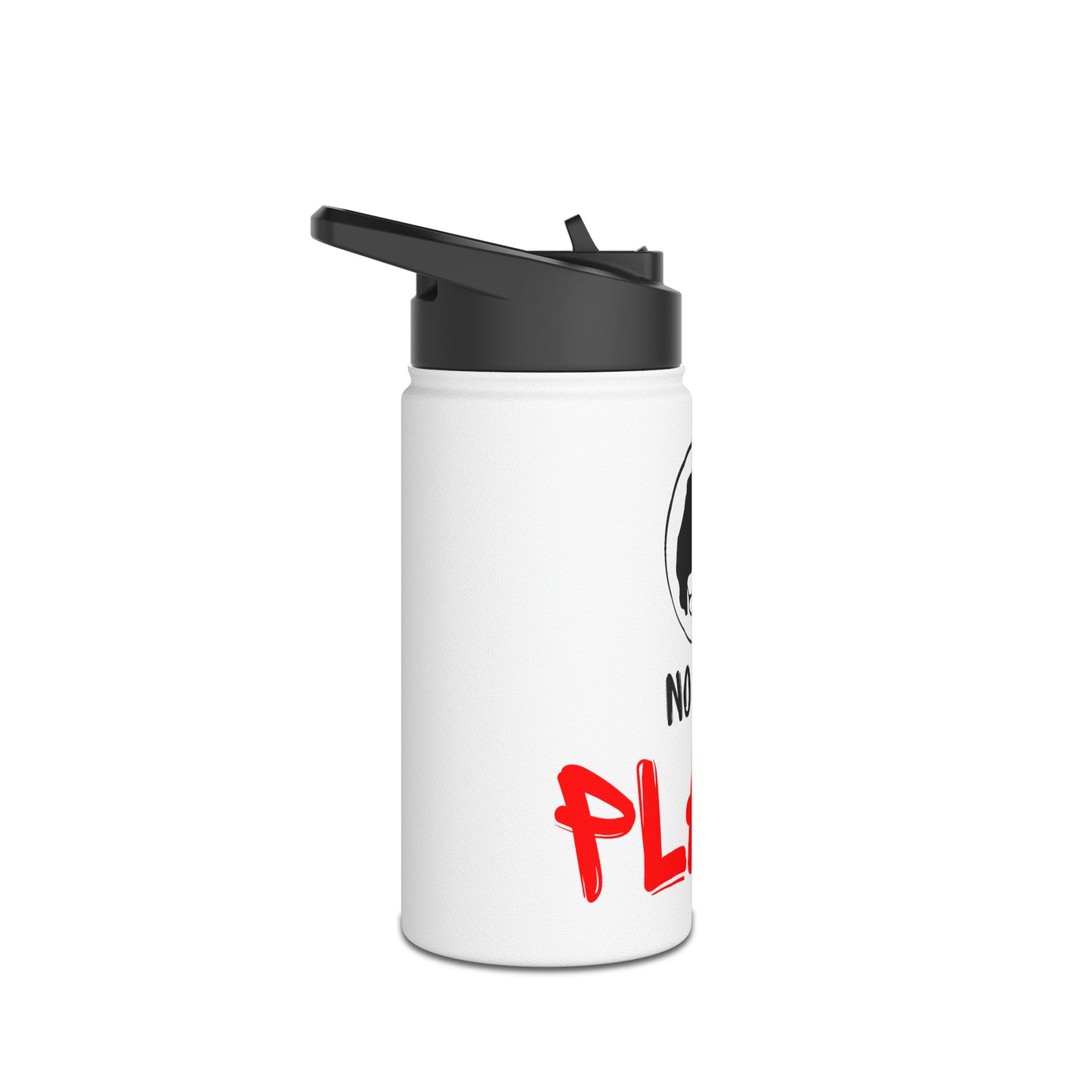 Stainless Steel Water Bottle, Standard Lid - No hay plata