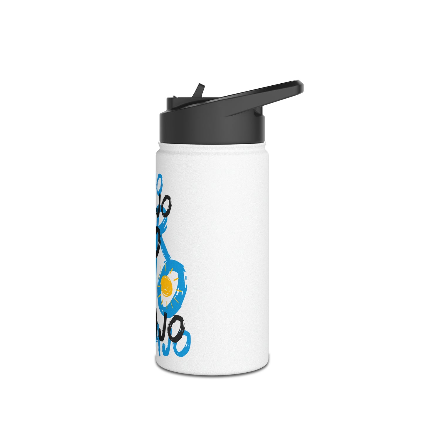 Stainless Steel Water Bottle, Standard Lid - Caraj...