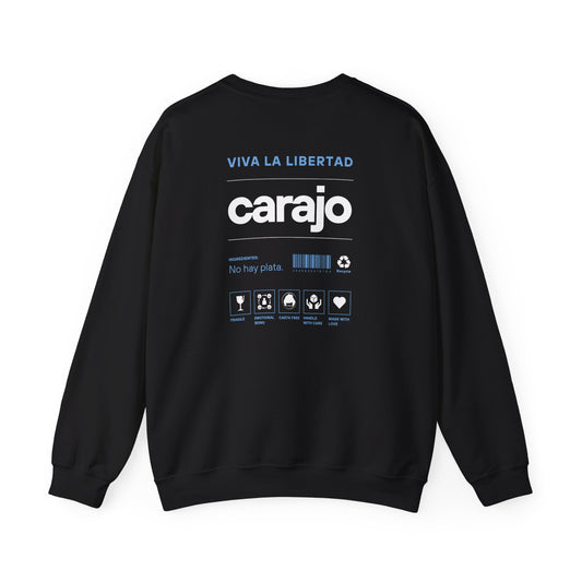 Crewneck Sweatshirt - Ingredientes: No hay plata Unisex Heavy Blend™