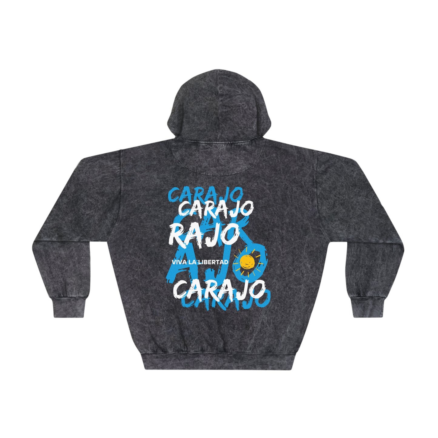 Unisex Mineral Wash Hoodie - Caraj...