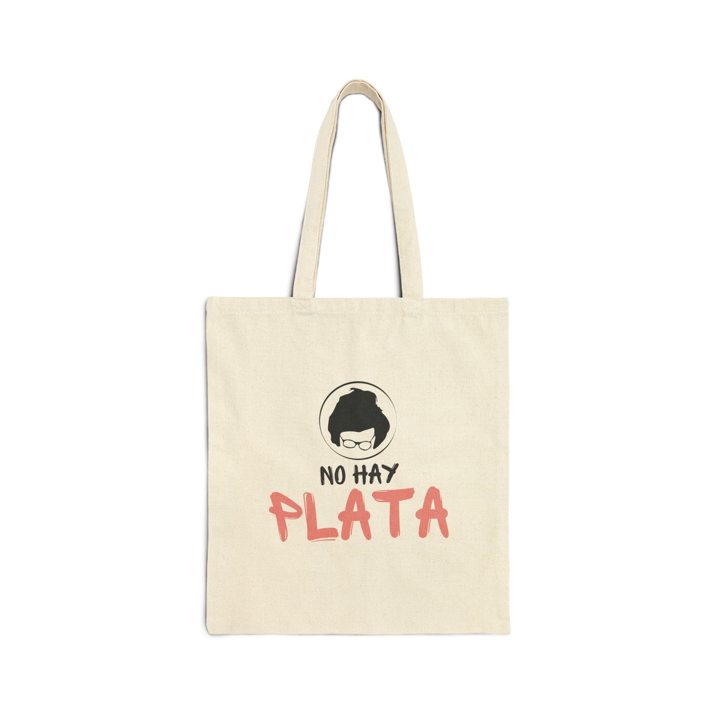 Cotton Canvas Tote Bag - No hay plata